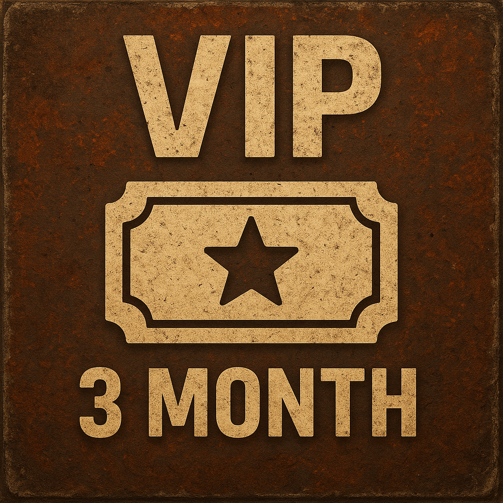 VIP Package 3 Month