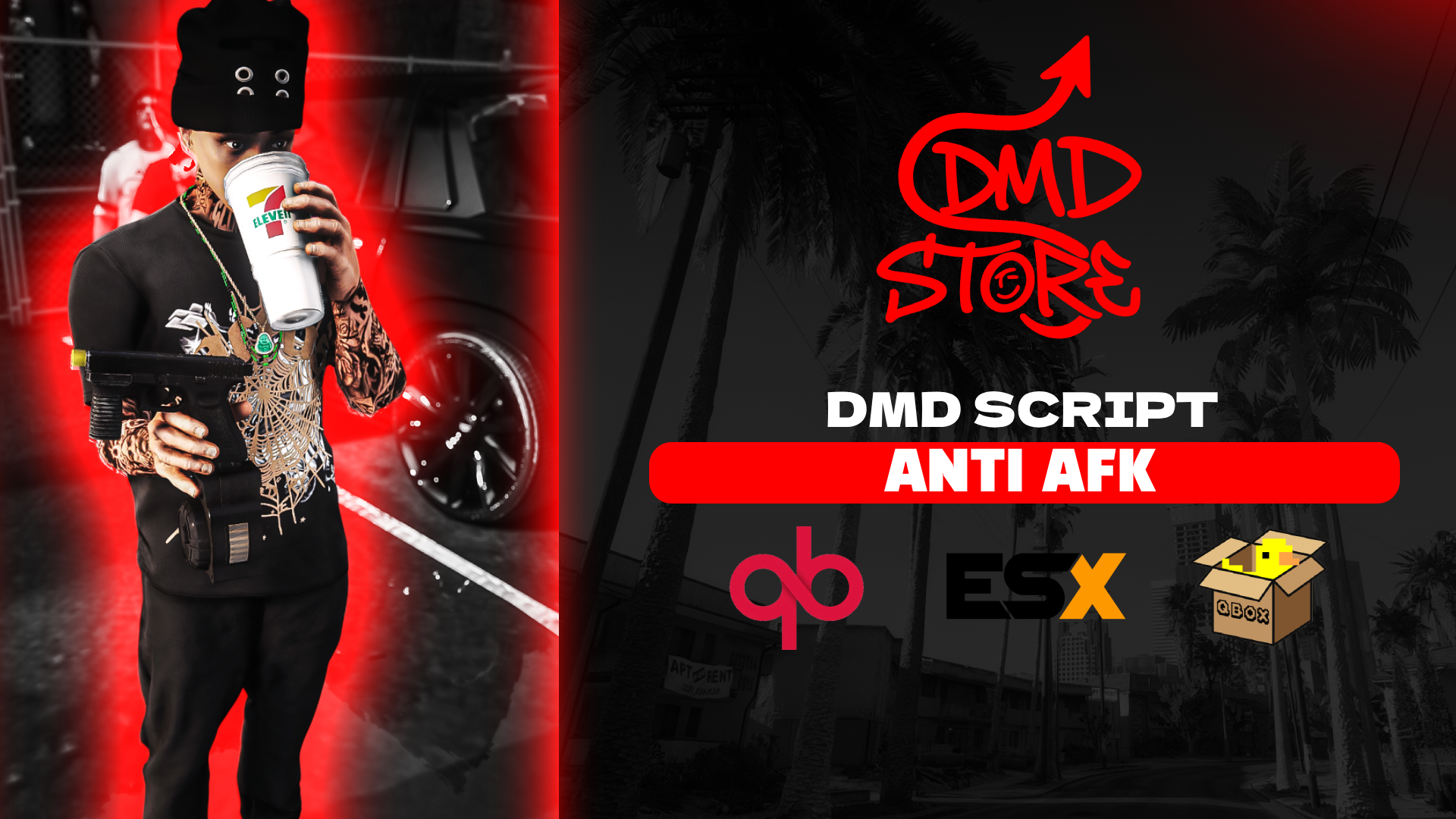 DMD Store Anti-AFK System | Logic & Security | QBCore QBox ESX