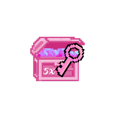 5x Cosmetics Crate Keys