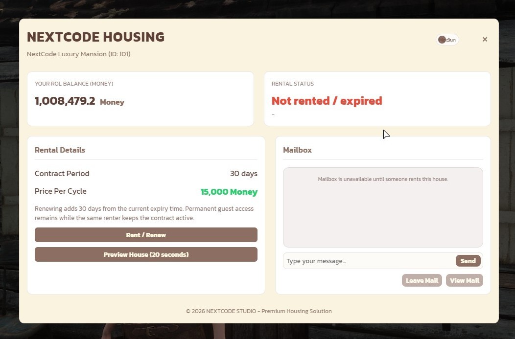 NEXTCODE-Housing_rental [escrow]