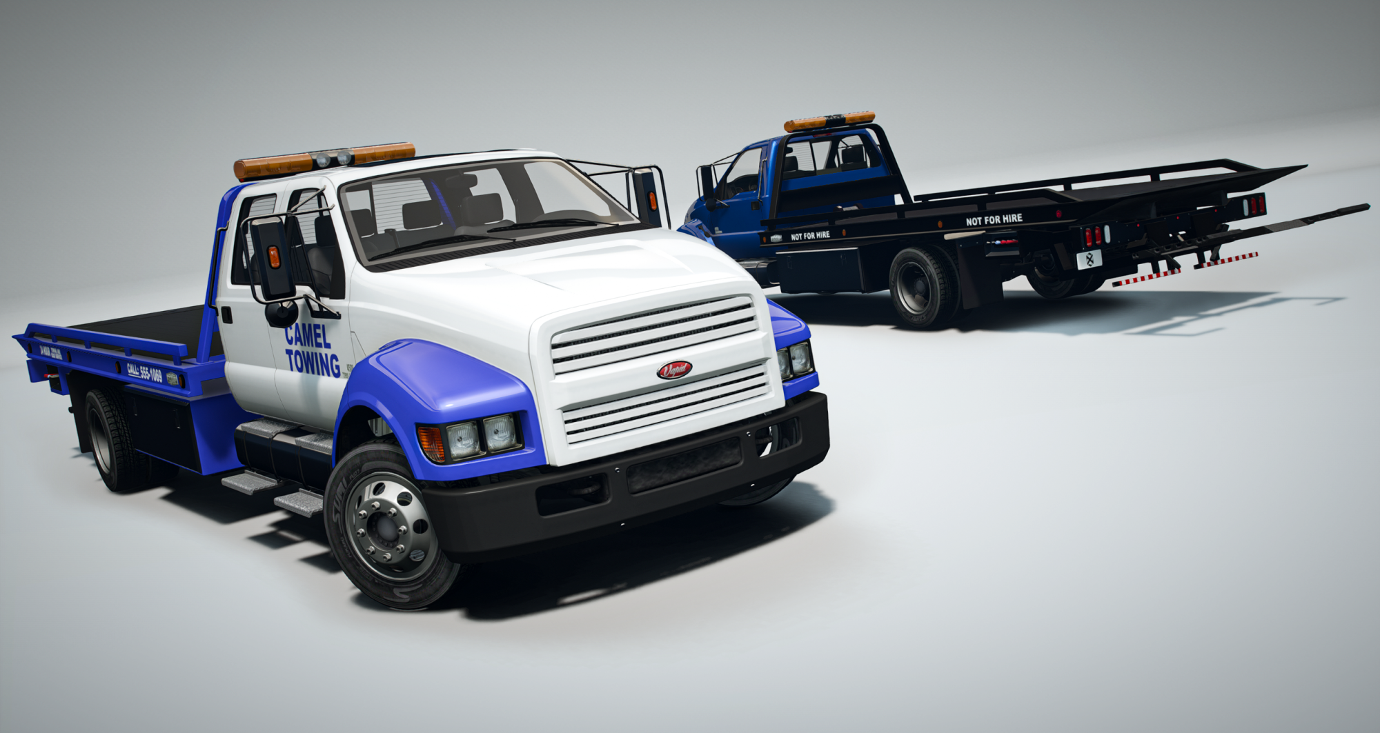 Rollback Tow Truck Bundle