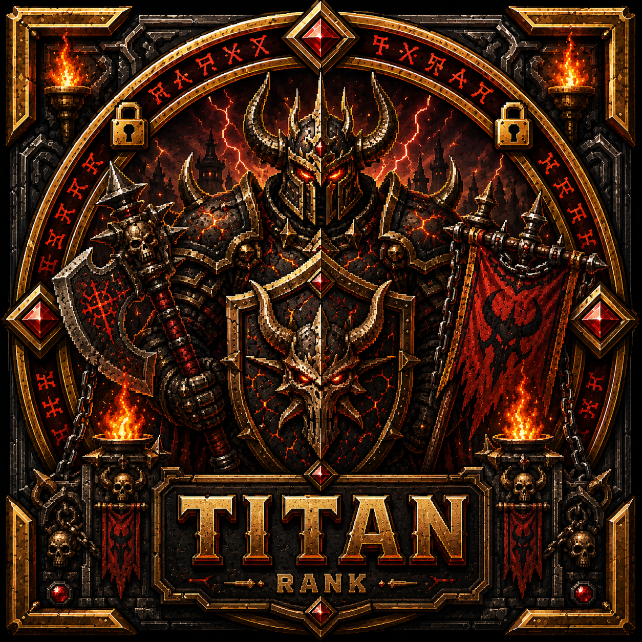TITAN + 2000 COINS