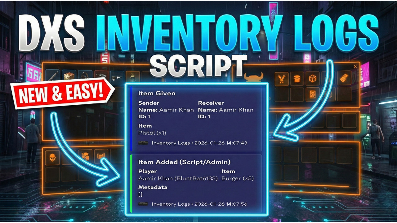 DXS Inventory Logs