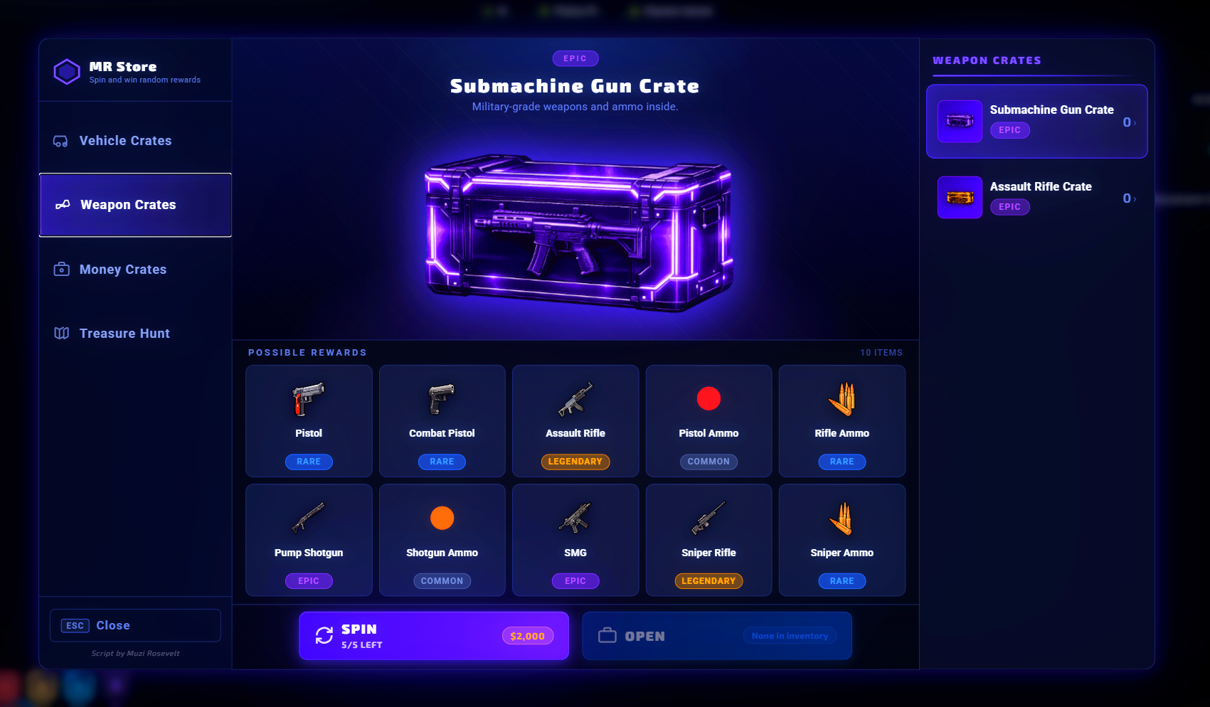 SCS Lootbox / Crate System