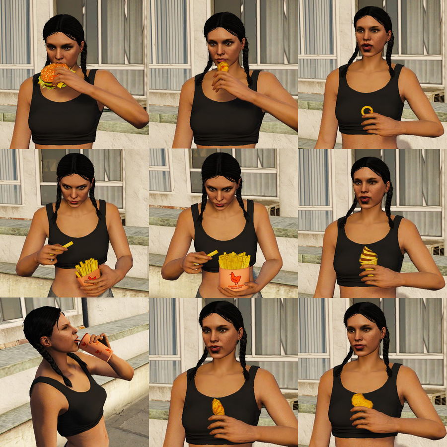 20x Custom fast food + burgershot