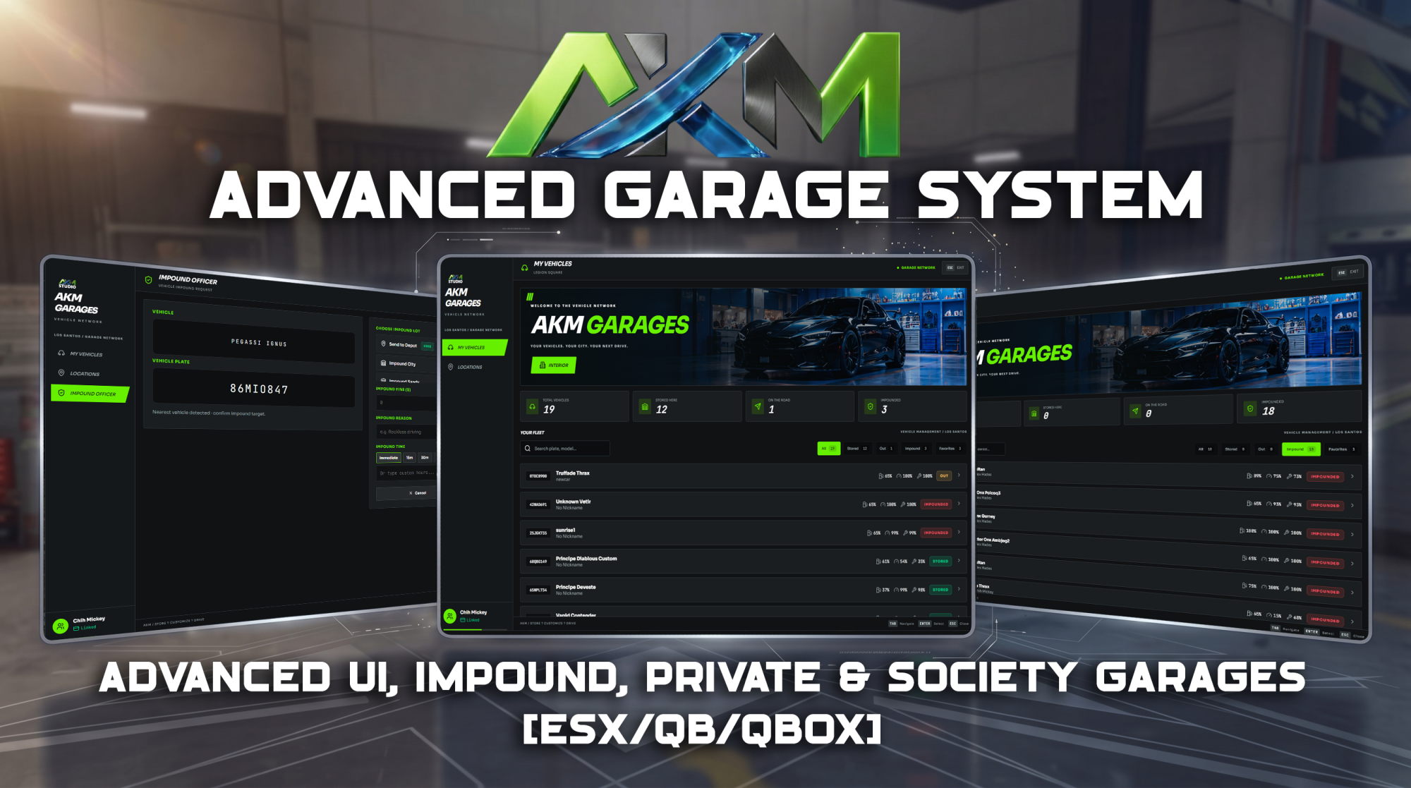 AKM Advanced Garage System