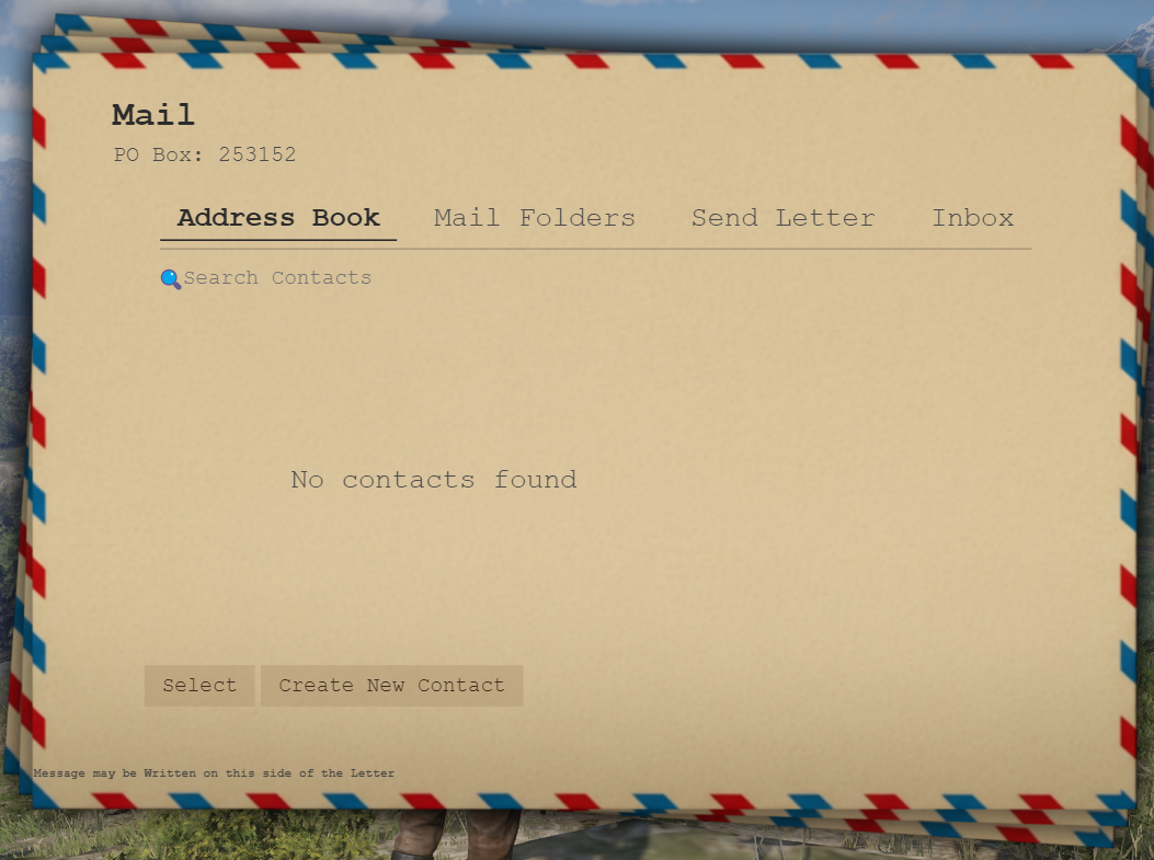 MailSystem (REDM)