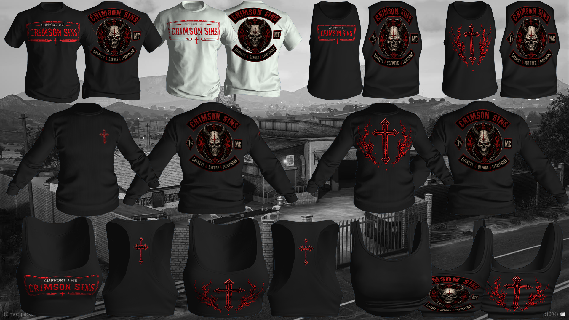 Crimson Sins Uniform [M+F]