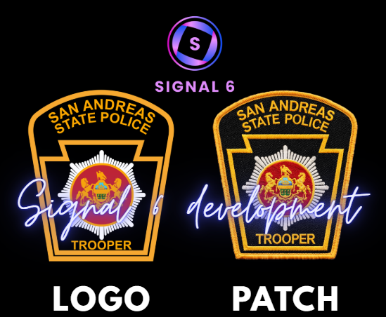🚨 San Andreas State Patrol Patch & Logo Pack PSP