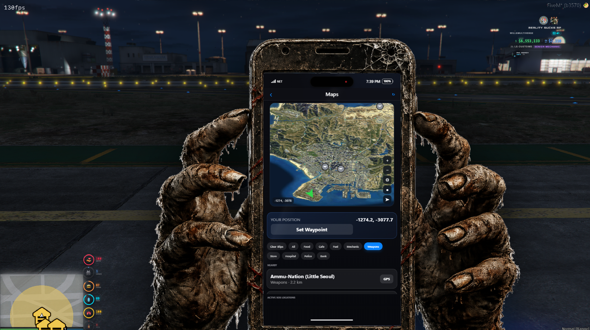 RS Zombie Phone - Apocalypse Communication & Survival System