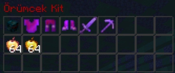 ÖRÜMCEK KIT