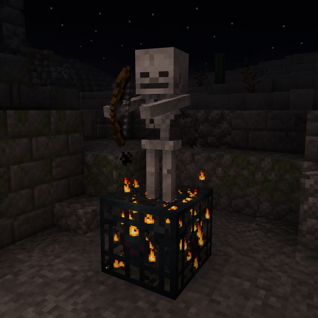 SPAWNER DE SKELETO