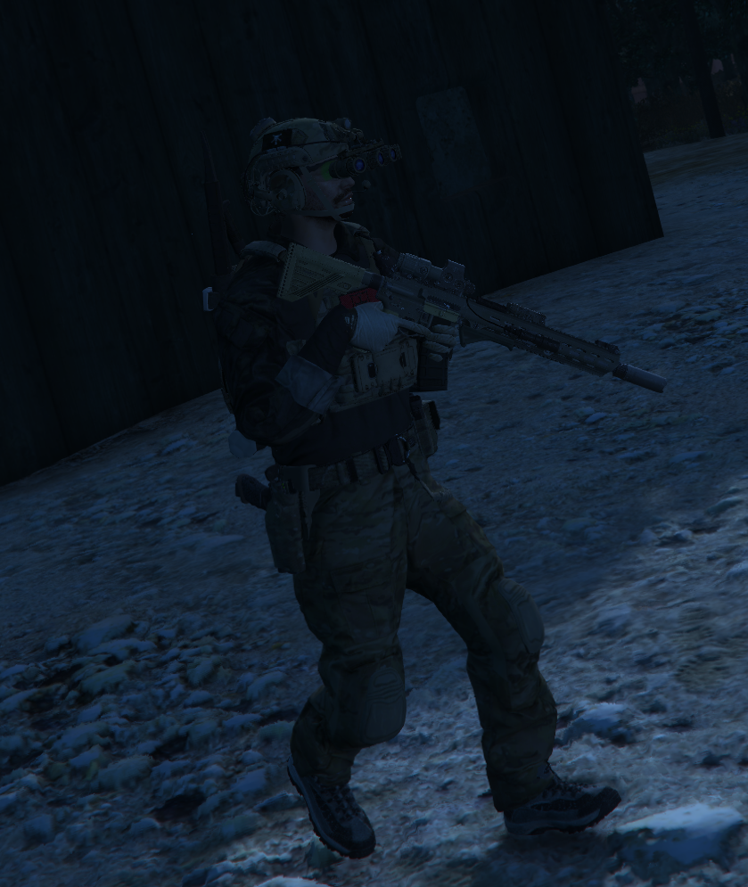 US Helmet Pack + NVGs Pack 1