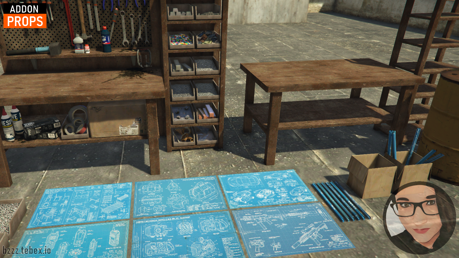 Modular crafting table V1