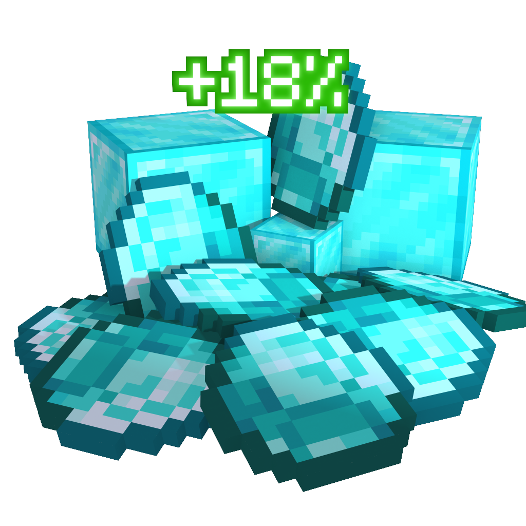 Cart of Diamonds - 2,600 ◆