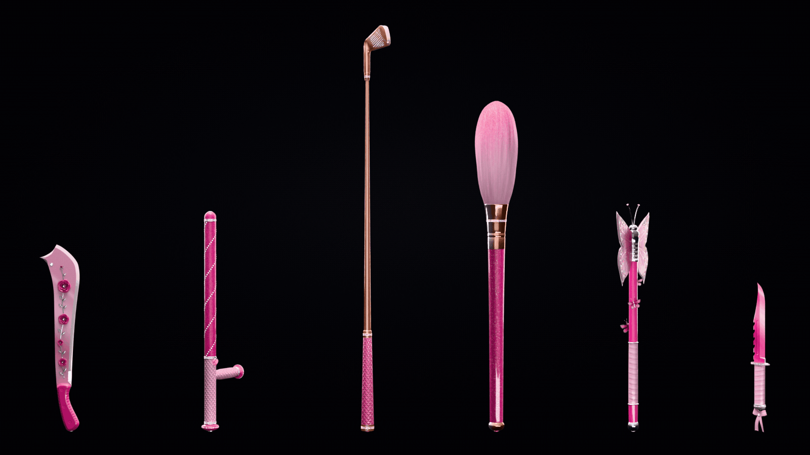 Female Melee Weapon Pack