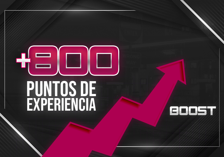 800 Puntos de Experiencia