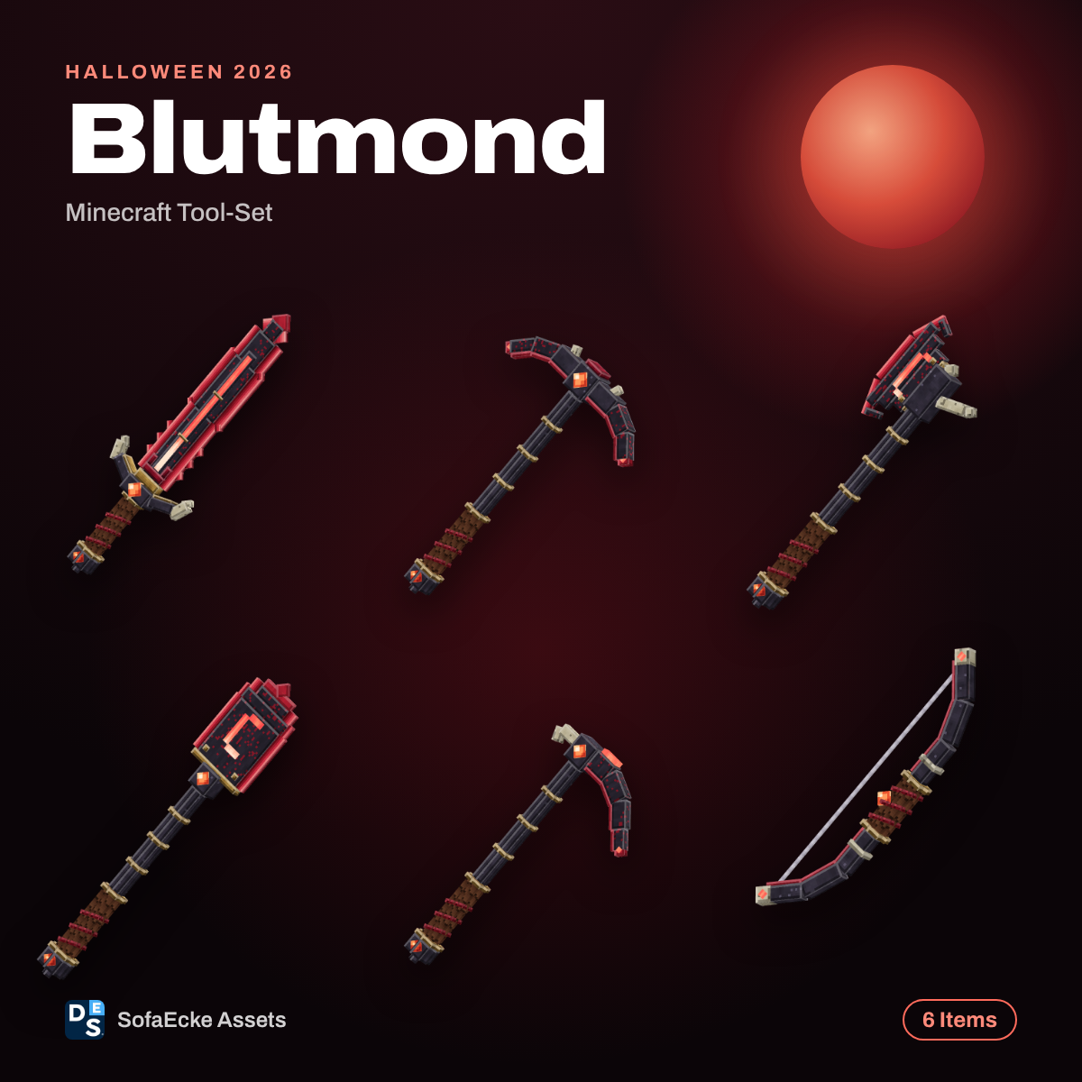 Blutmond - Halloween Tool-Set