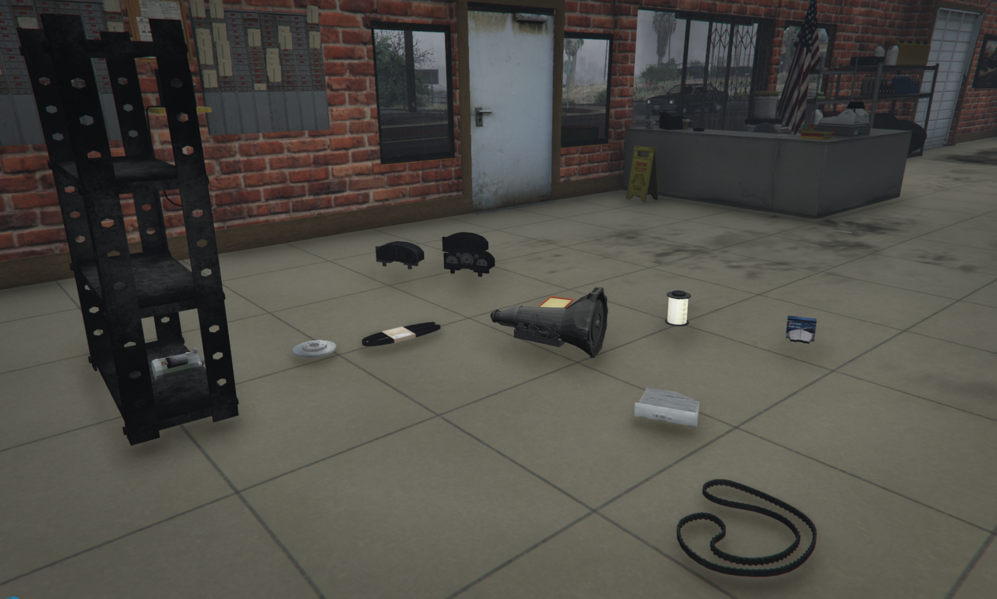 Mechanic Workshop Prop Pack 2