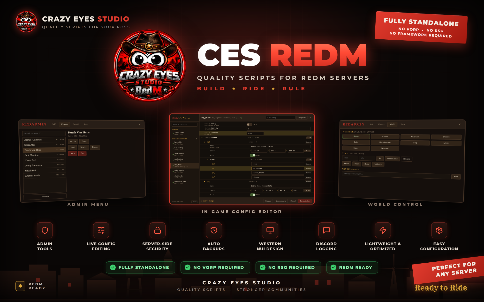 RedM Config Editor