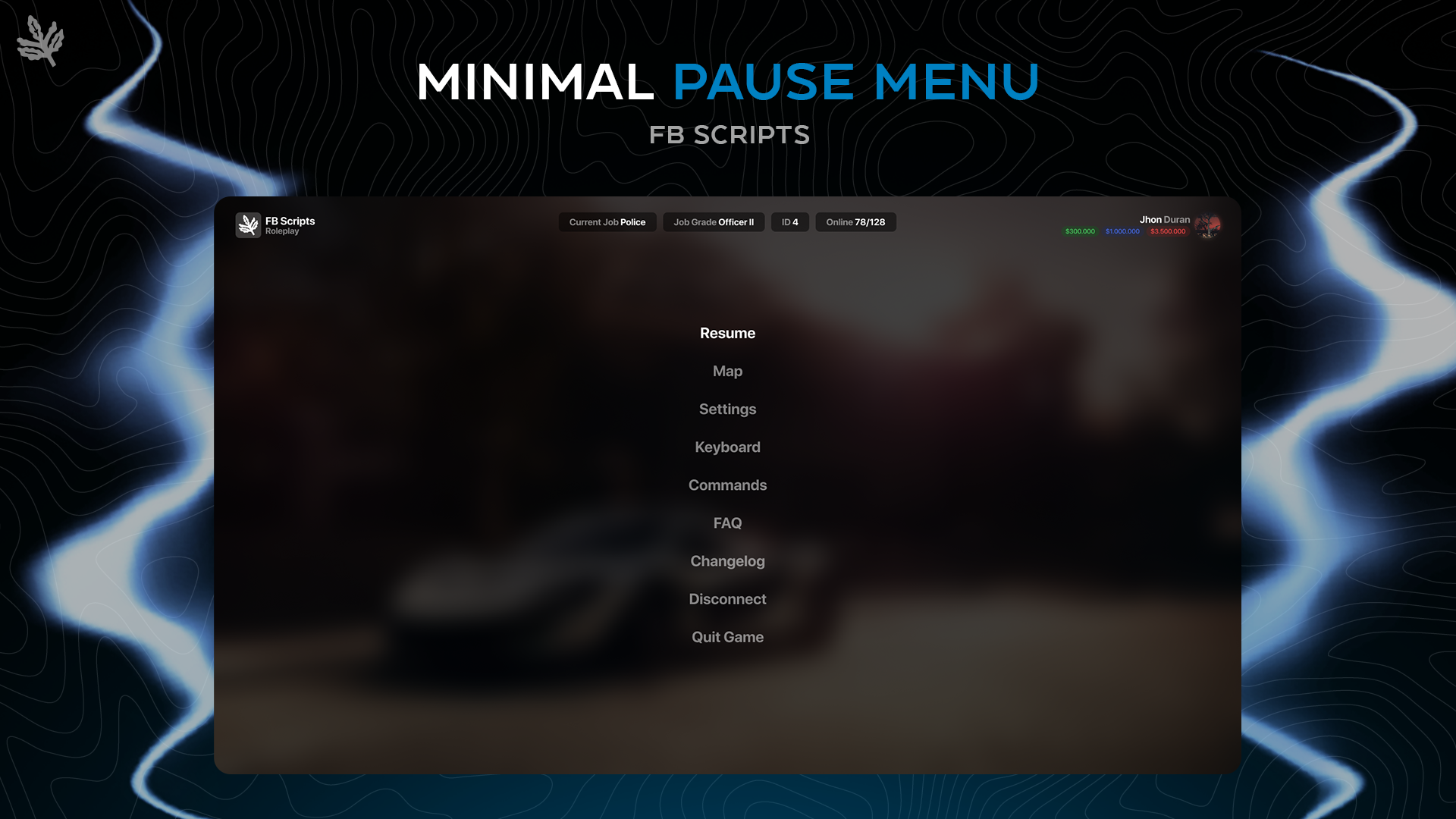 FB Pause Menu