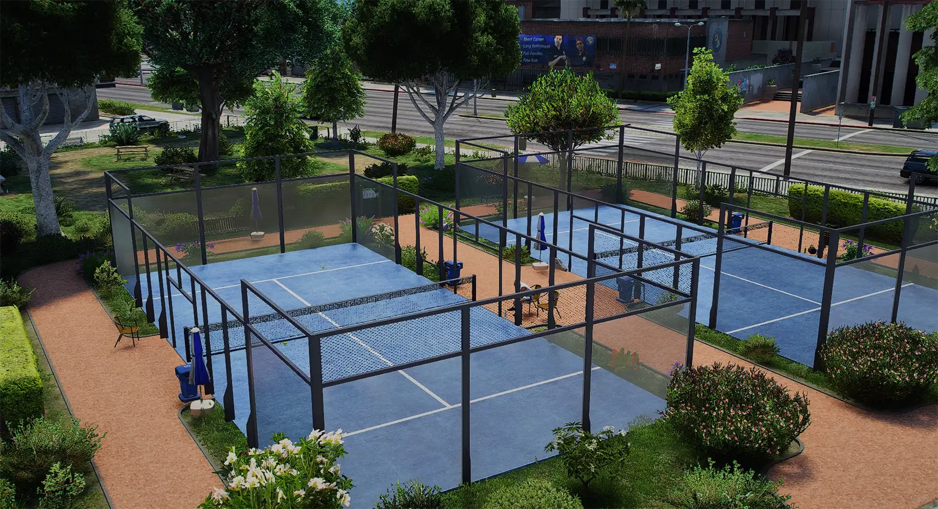 Padel Court | Map and Script| FiveM