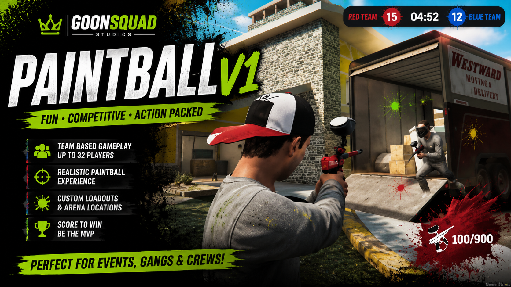 [ESX] Goonsquad Paintball | An Advanced Paintball Script