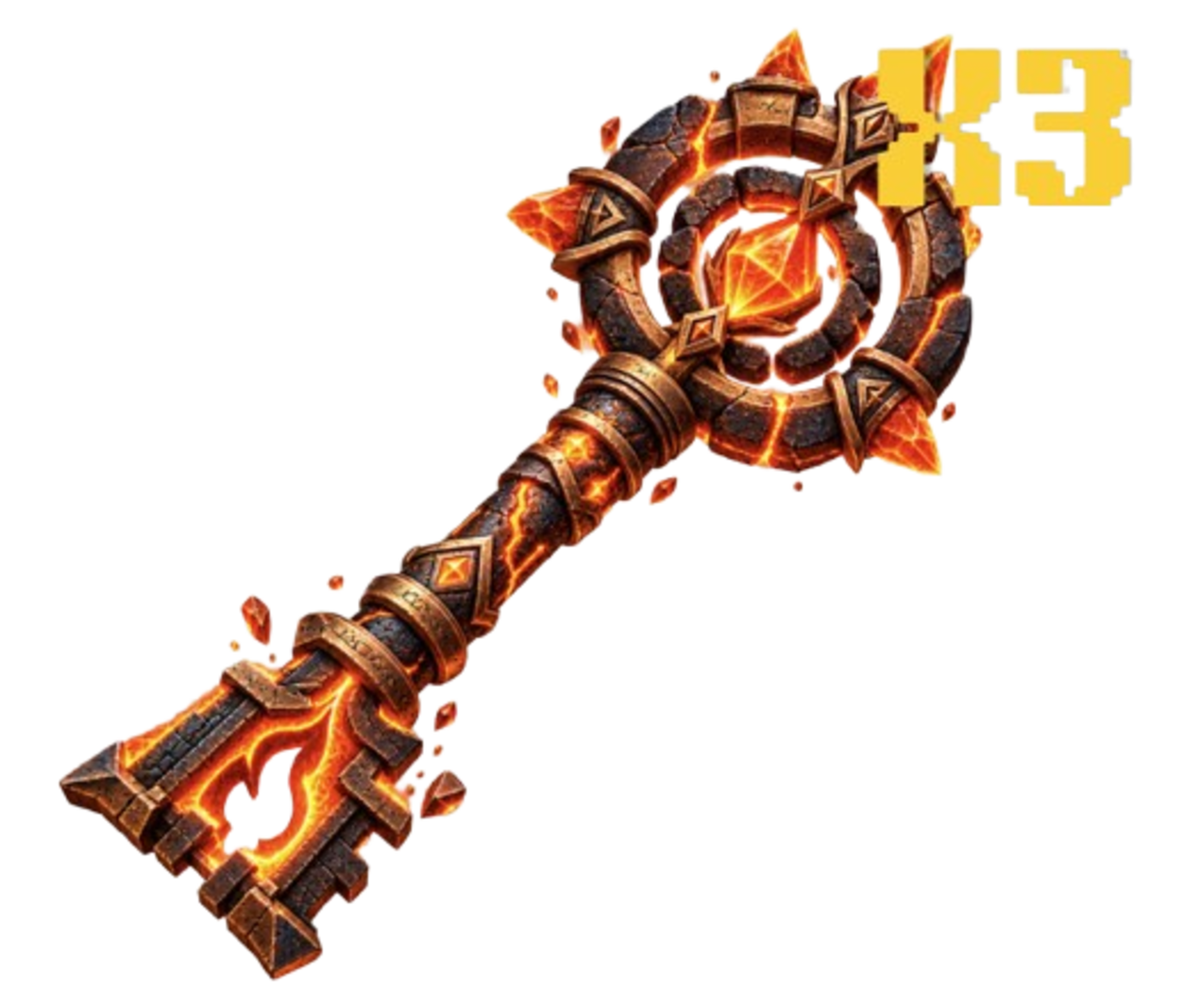 🌋 [x3] LEGACY Crate Key
