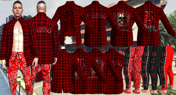 B-Gang Shirts [M+F]