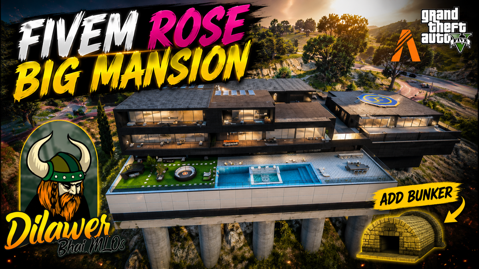 Rose big Mansion
