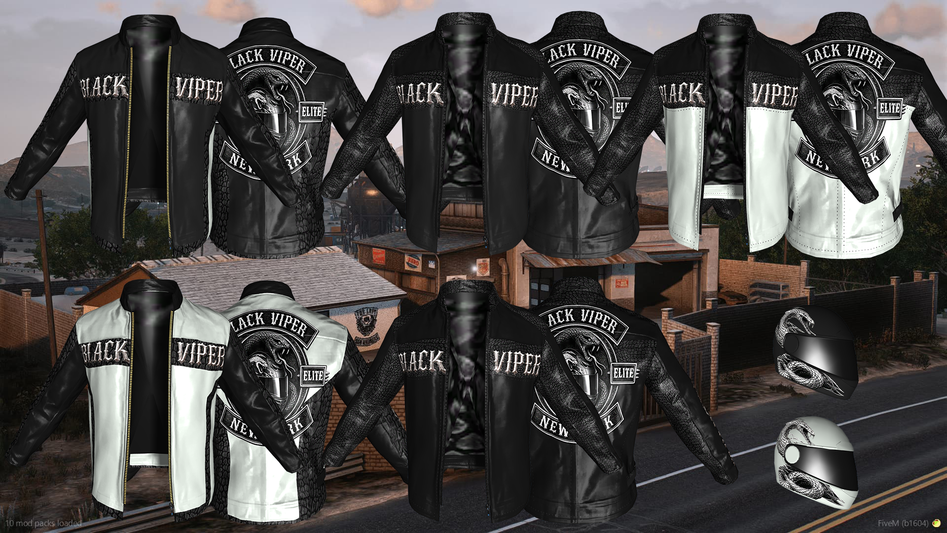 Black Viper MC Jackets [M+F]