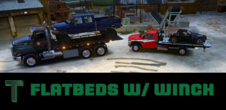 Flatbed with Winch