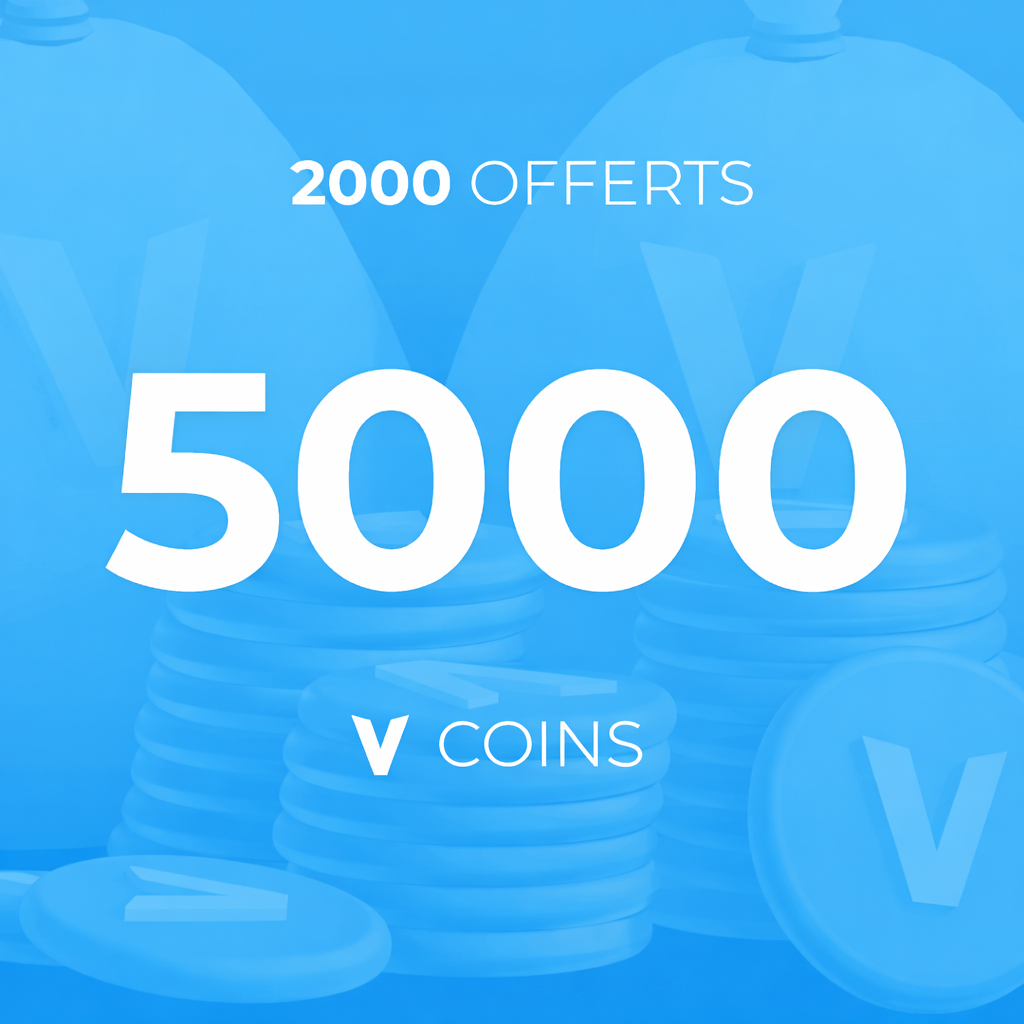 5000 Vcoins