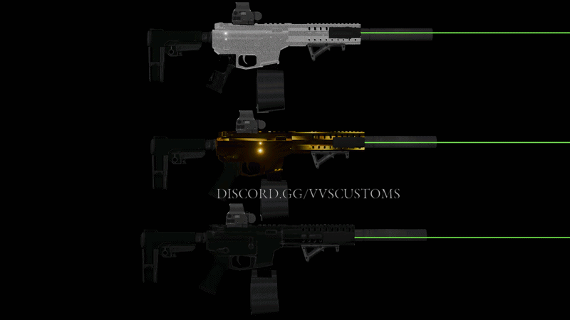 Realistic ARP9 + VVS + Gold + Full Attachments