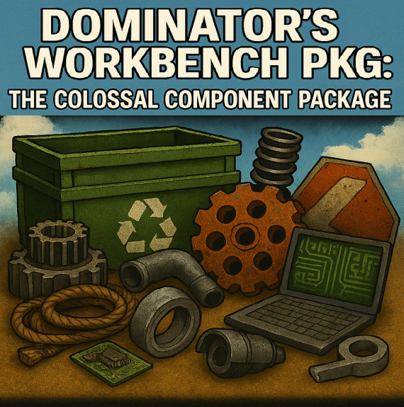 💀Dominator's Workbench Pkg!  1000 EACH of Major Components!!!