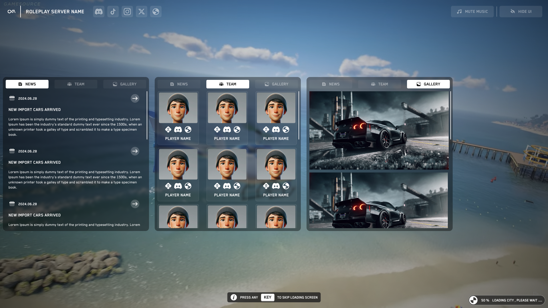 Cxa Loading Screen System v3