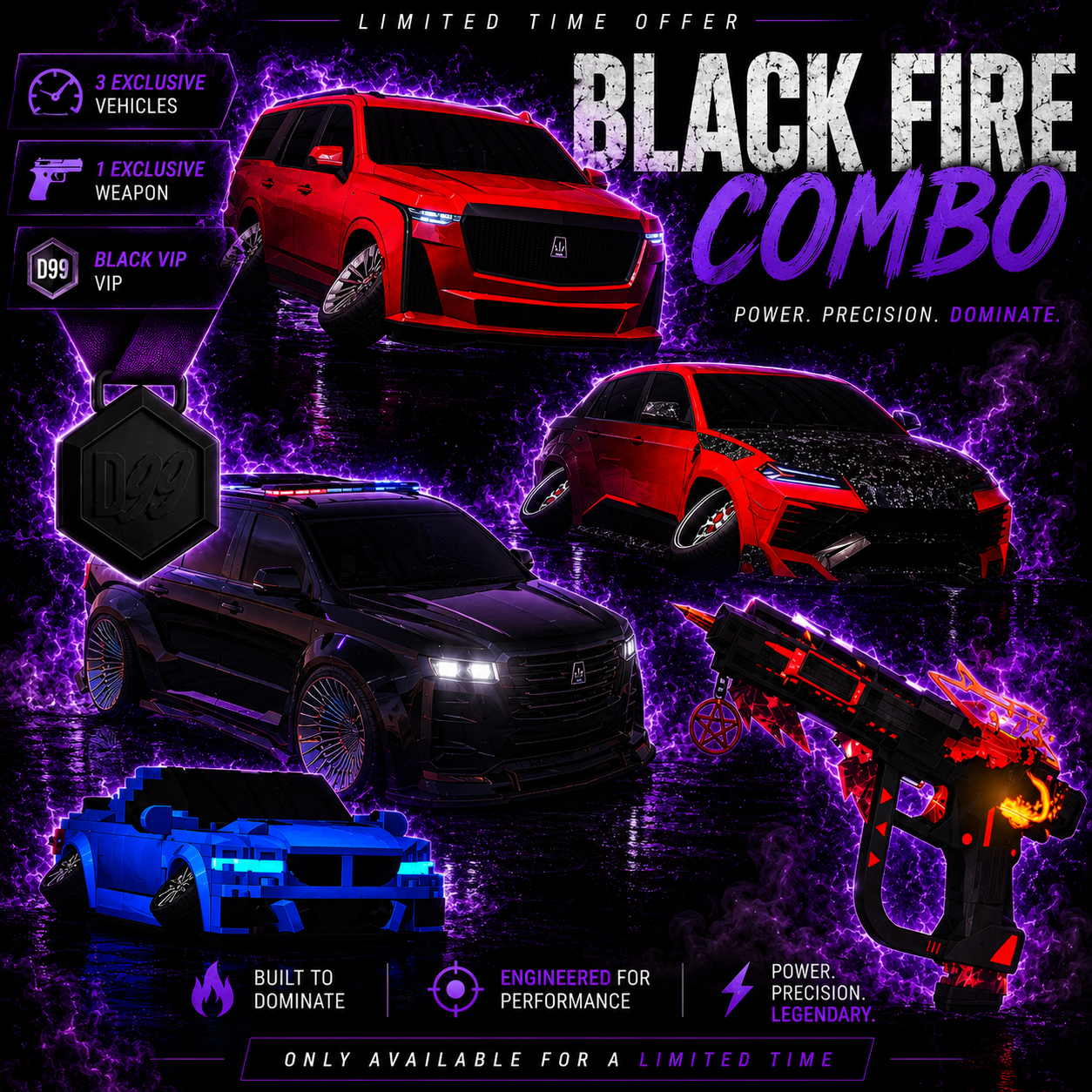 🔥Black Fire Combo🔥