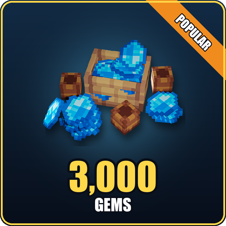 3,000 Gems