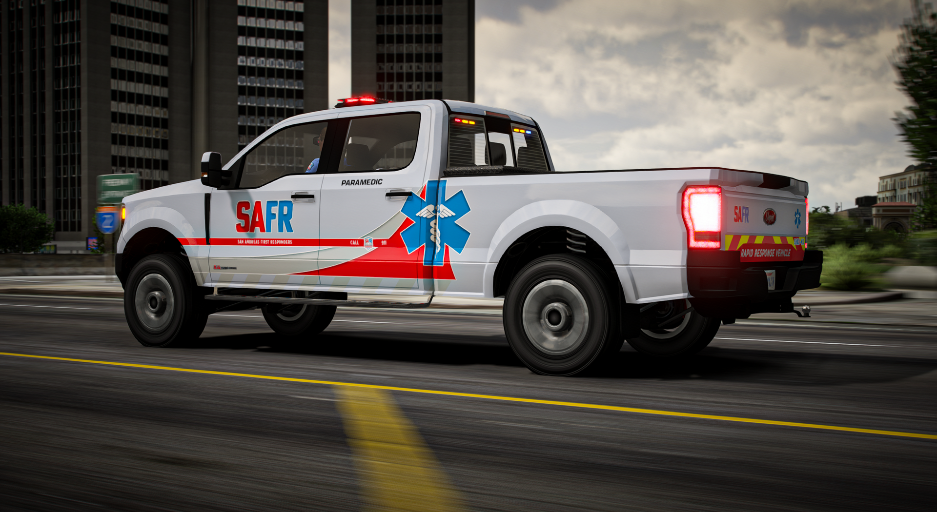 Vapid Sandstorm D205 Police Interceptor Utility (2024)