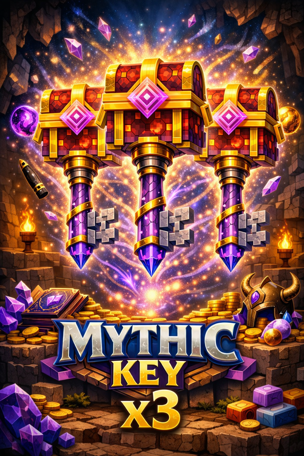🔑 x3 Mythic Keys