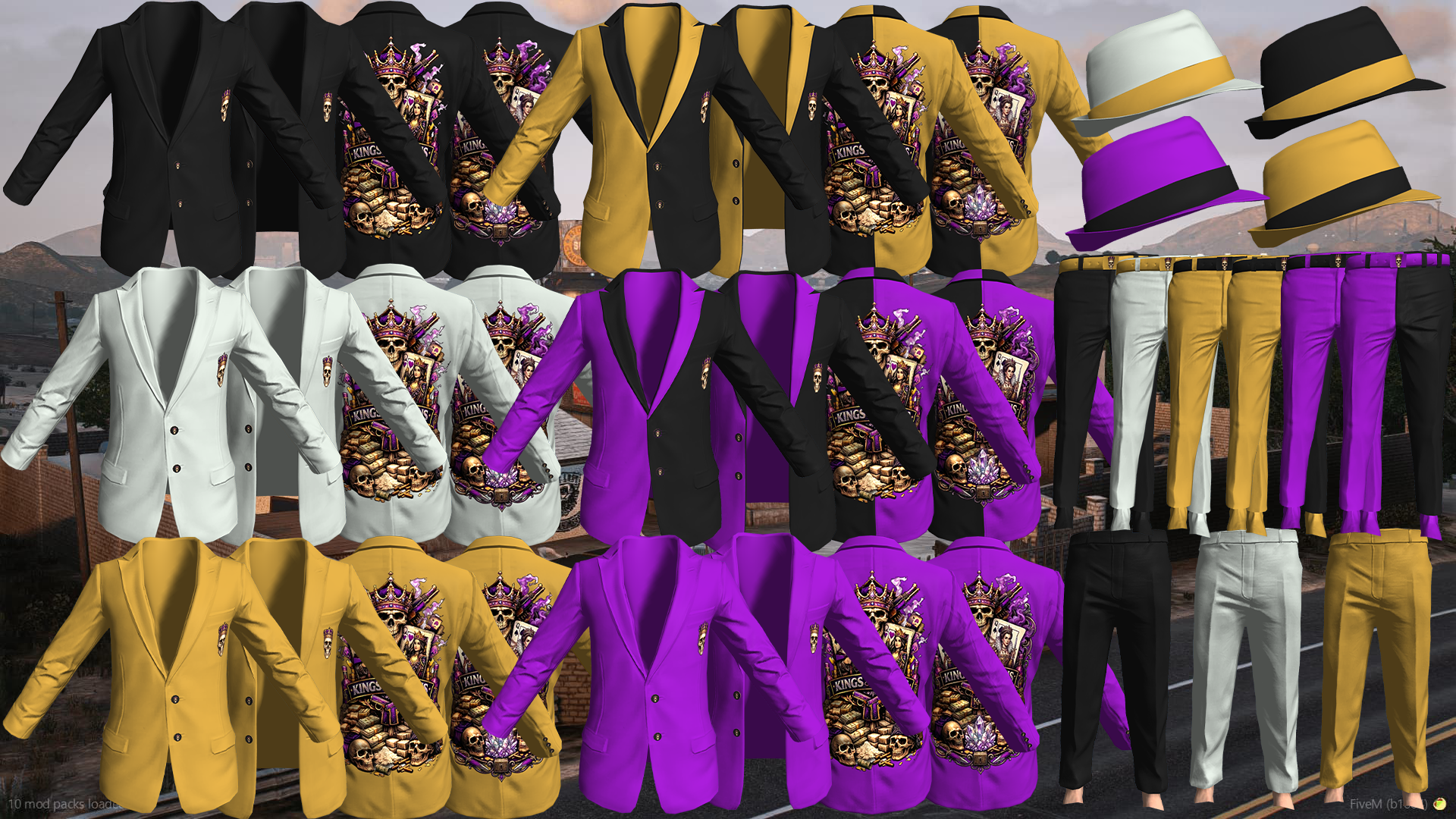 K&Q Suits [Male and Female]