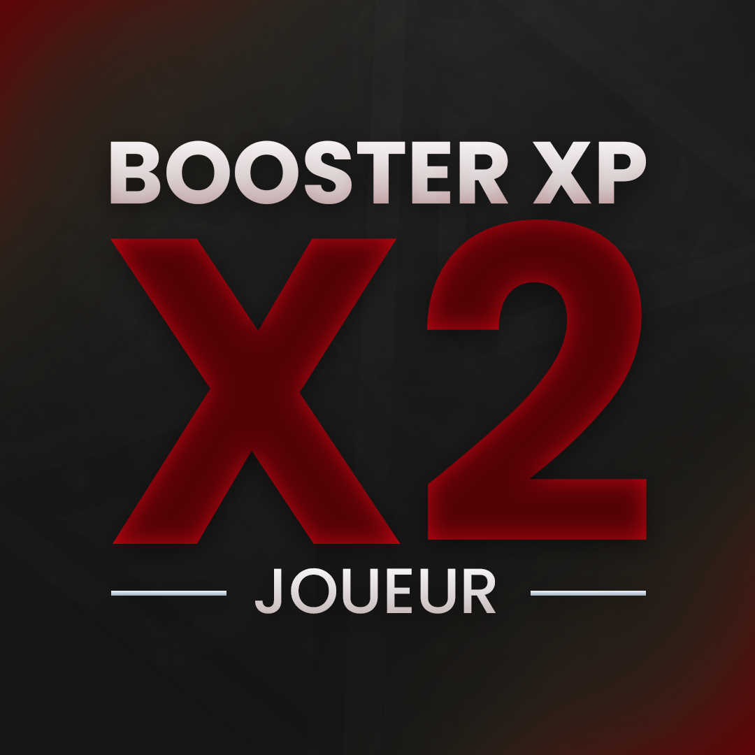 Booster XP x2 - (Joueur)