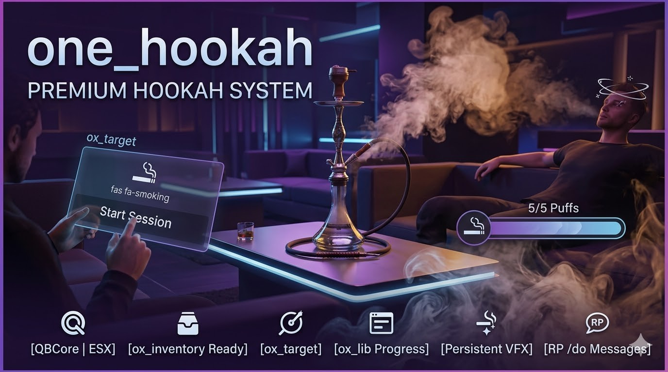 🌬️ One Hookah | Advanced Hookah System