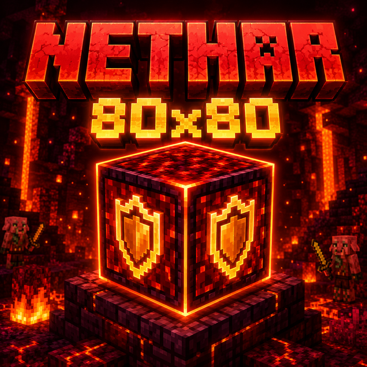 🔥 Protección 80×80 — Nether