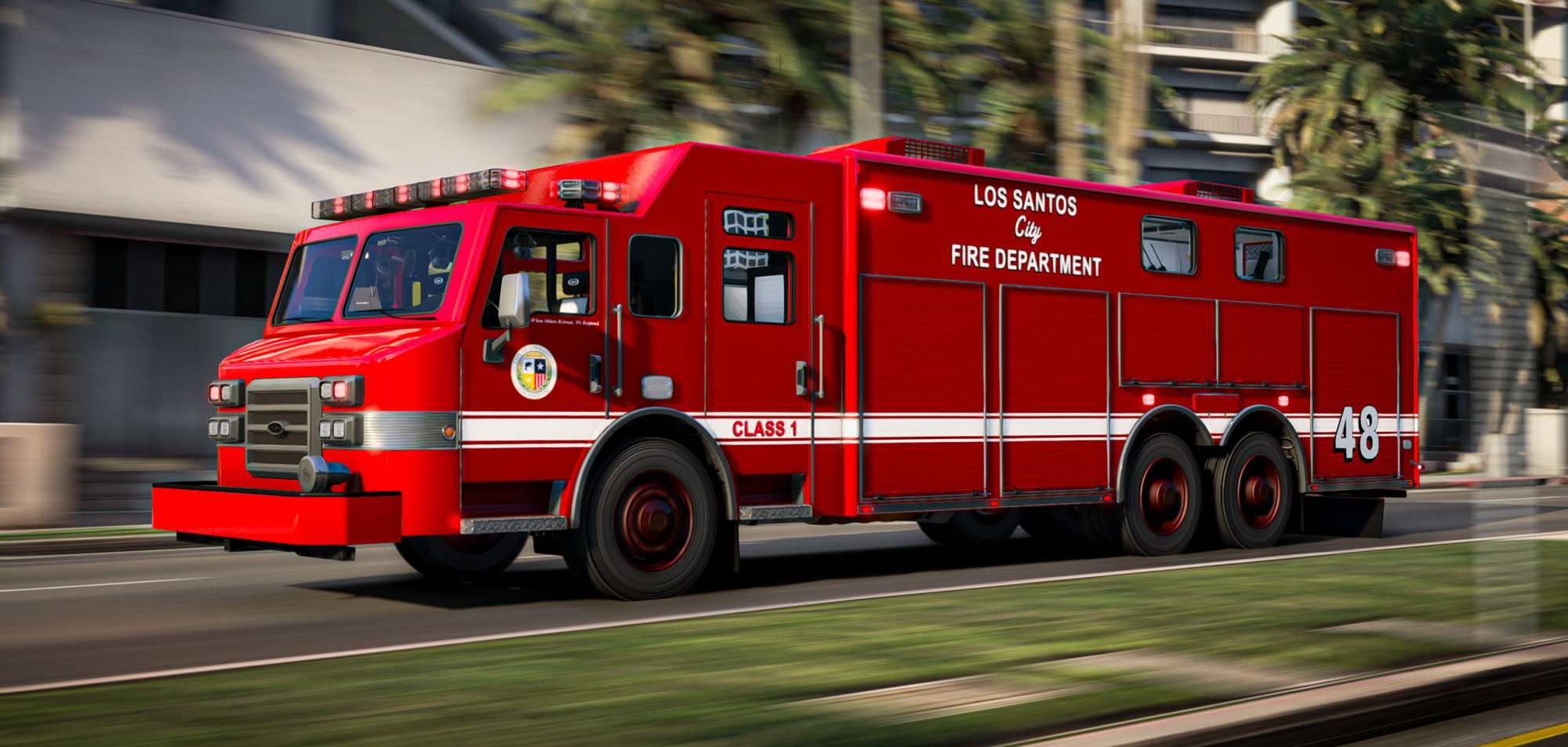 Spear Impulse Rescue Walk-In Fire Truck