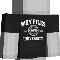 WhyFiles University Shirt