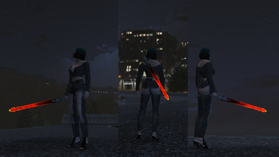 Infernal Sword — Addon Weapon for FiveM 🔥