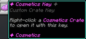 1 cosmetics crate key