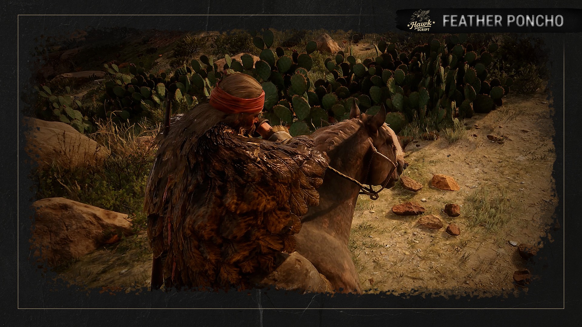 Hawk Feather Poncho