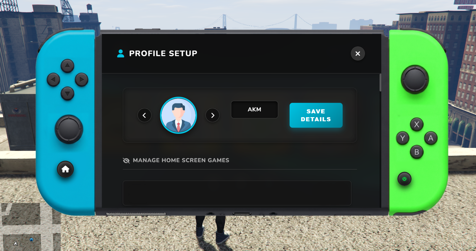 AKM Gamepad Script (QBCore, ESX & Qbox)